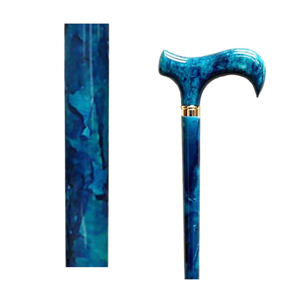 30118 Hand Painted Stick/ Blue