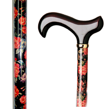 60102 Floral Wood Stick/ Wood Handle
