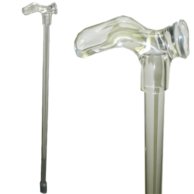 LU-11 Lucite Stick with Right Contour Handle