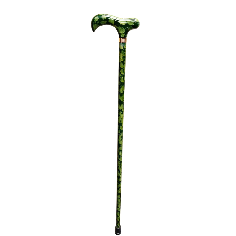 30116 Hand Painted Stick/ Seagreen