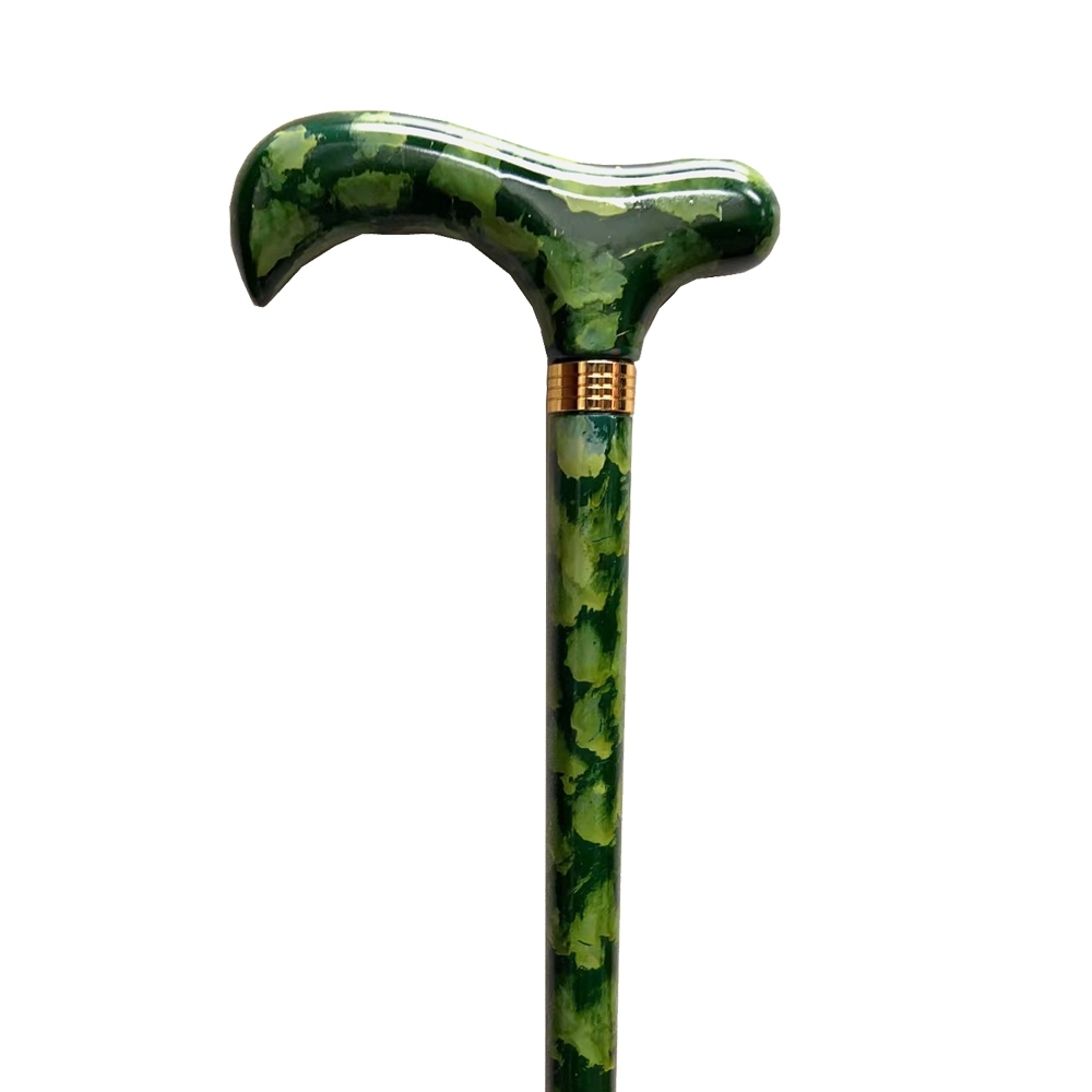 30116 Hand Painted Stick/ Seagreen