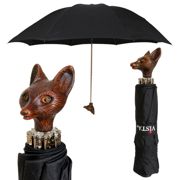 Italian Animal Handle Umbrella