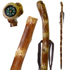 20603 HIKING STAFF WITH COMPASS/TEXTURE SURFACE