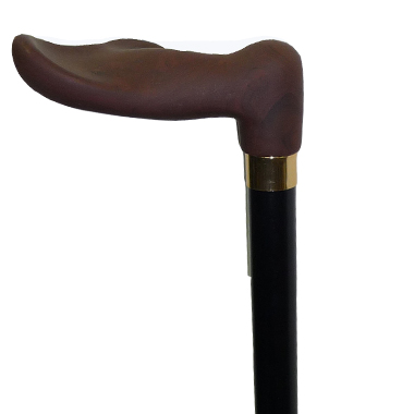 30213 Right Chocolate Palm Grip Handle - Click Image to Close
