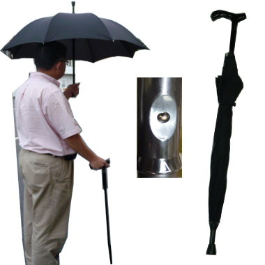 9500 Umbrella Stick/Black - Click Image to Close