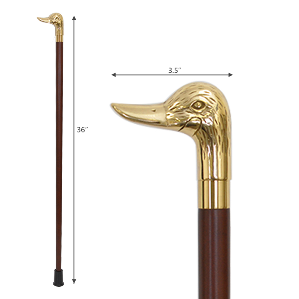 B-014 Duck Brass Stick/Original - Click Image to Close