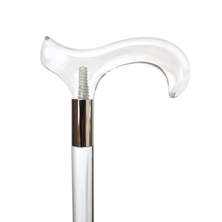 LU-22 7/8'' Diameter Derby Lucite Stick