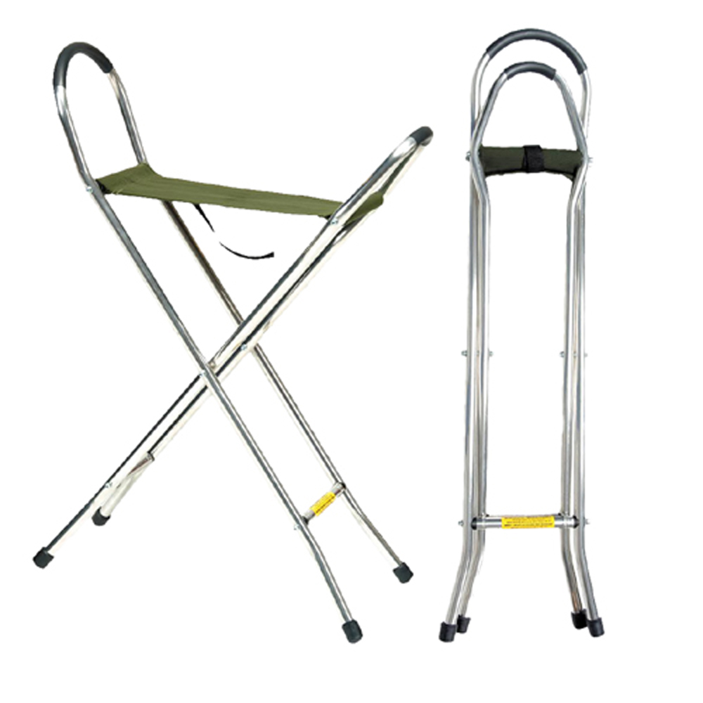 M-16215 Canvas Seat Stick/37" Height, Weight Capacity 275 lbs - Click Image to Close