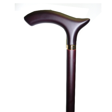 W-021BY Deluxe "Slim" Wood Stick/ Frost Mahagony - Click Image to Close