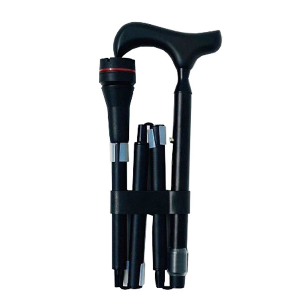 20876 All Terrain Folding Walking stick with Anti-Shock System - Click Image to Close