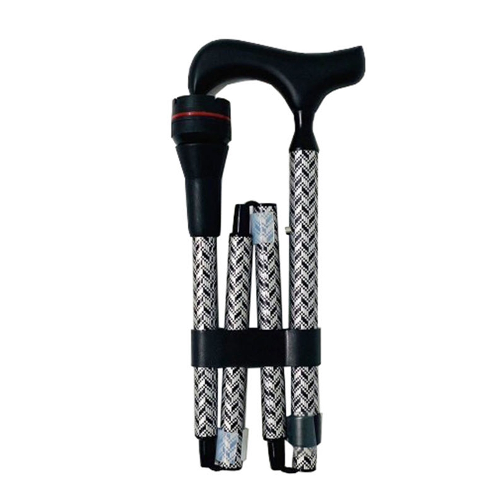20876 All Terrain Folding Walking stick with Anti-Shock System - Click Image to Close