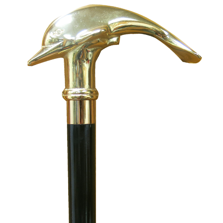 50407G Gold Dolphin Stick